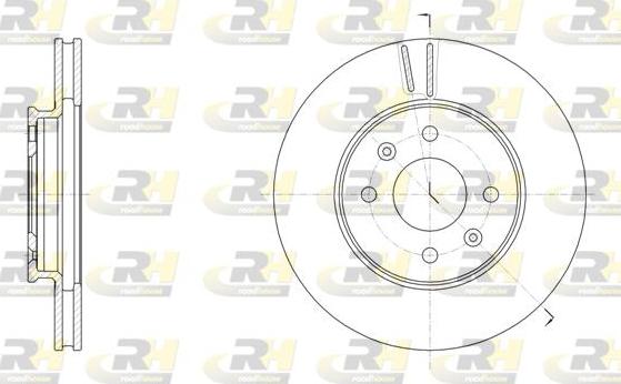 Roadhouse 61784.10 - Brake Disc autospares.lv