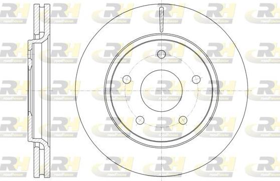 Roadhouse 61724.10 - Brake Disc autospares.lv