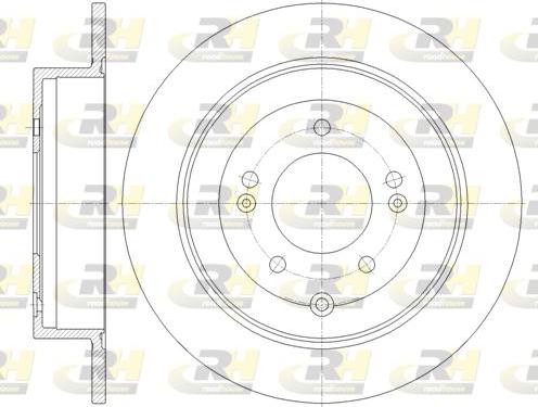 Roadhouse 61779.00 - Brake Disc autospares.lv