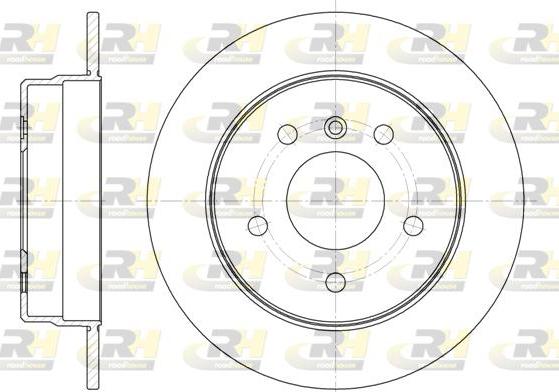 Roadhouse 6831.00 - Brake Disc autospares.lv