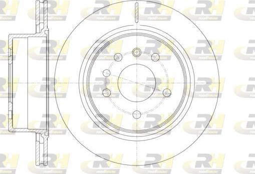 Roadhouse 6823.10 - Brake Disc autospares.lv