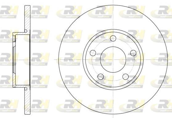 Roadhouse 6327.00 - Brake Disc autospares.lv