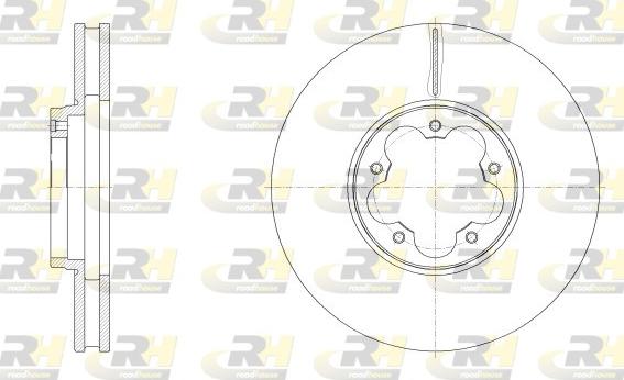 Roadhouse 62559.10 - Brake Disc autospares.lv