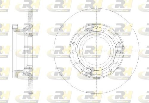 Roadhouse 62534.00 - Brake Disc autospares.lv