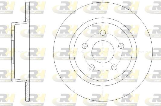 Roadhouse 62520.00 - Brake Disc autospares.lv