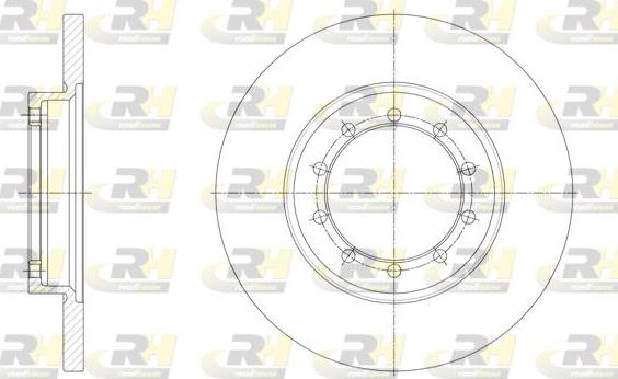 Roadhouse 62094.00 - Brake Disc autospares.lv