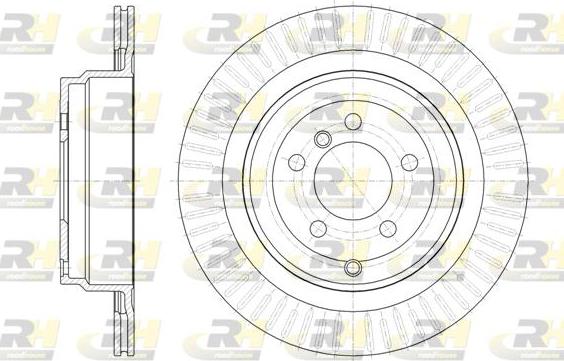 Roadhouse 62064.10 - Brake Disc autospares.lv