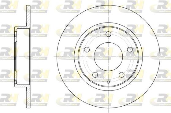 Roadhouse 6206.00 - Brake Disc autospares.lv