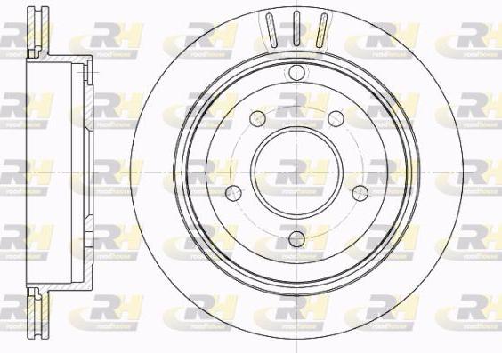 Roadhouse 62006.10 - Brake Disc autospares.lv