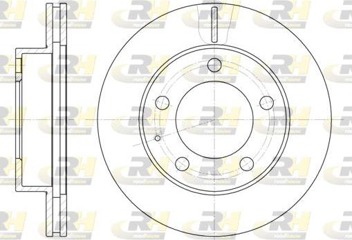 Roadhouse 62035.10 - Brake Disc autospares.lv