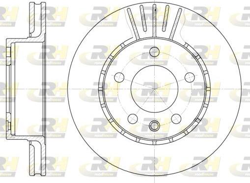 Roadhouse 6202.10 - Brake Disc autospares.lv