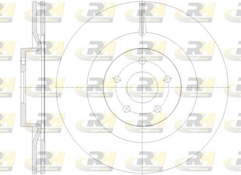 Roadhouse 62114.10 - Brake Disc autospares.lv