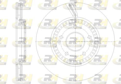 Roadhouse 62115.10 - Brake Disc autospares.lv