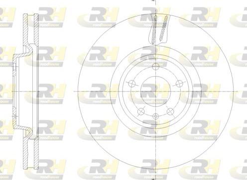 Roadhouse 62133.10 - Brake Disc autospares.lv