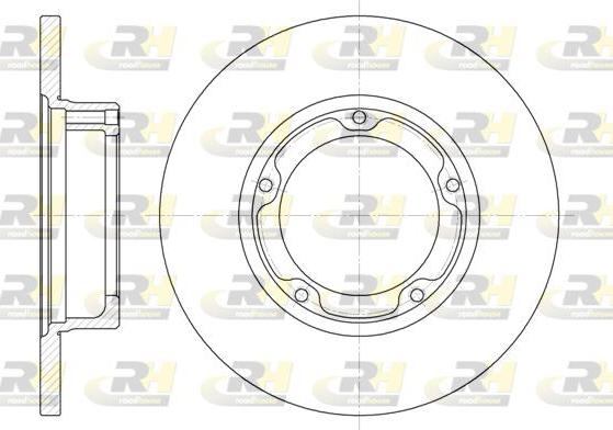 Roadhouse 6282.00 - Brake Disc autospares.lv