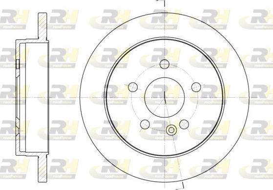 Roadhouse 6799.00 - Brake Disc autospares.lv