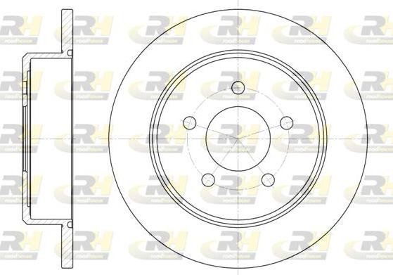 Roadhouse 6746.00 - Brake Disc autospares.lv