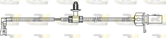 Roadhouse 001166 - Warning Contact, brake pad wear autospares.lv