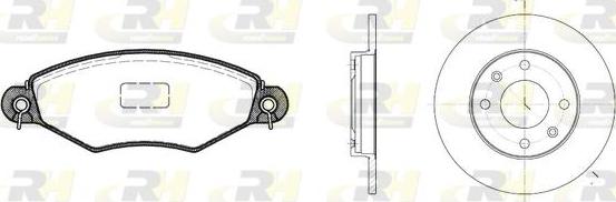 Roadhouse 8643.06 - Brake Set, disc brakes autospares.lv