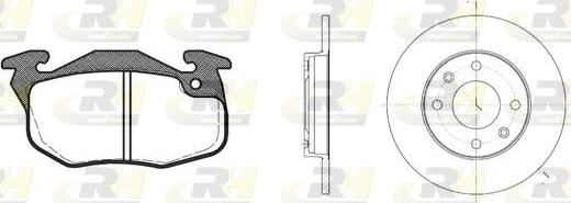 Roadhouse 8192.06 - Brake Set, disc brakes autospares.lv