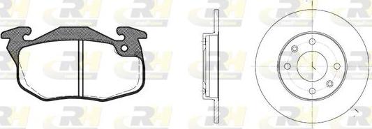 Roadhouse 8192.03 - Brake Set, disc brakes autospares.lv