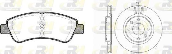 Roadhouse 8840.01 - Brake Set, disc brakes autospares.lv