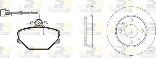 Roadhouse 8264.00 - Brake Set, disc brakes autospares.lv