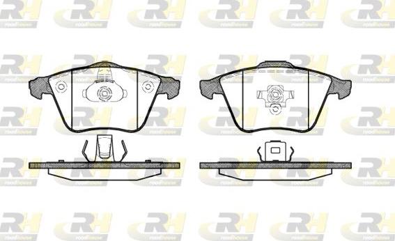 Roadhouse 2964.20 - Brake Pad Set, disc brake autospares.lv