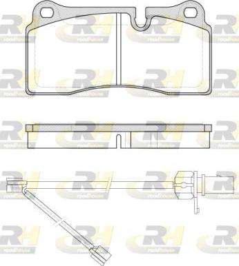 Roadhouse 2983.21 - Brake Pad Set, disc brake autospares.lv