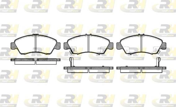 Roadhouse 2419.02 - Brake Pad Set, disc brake autospares.lv