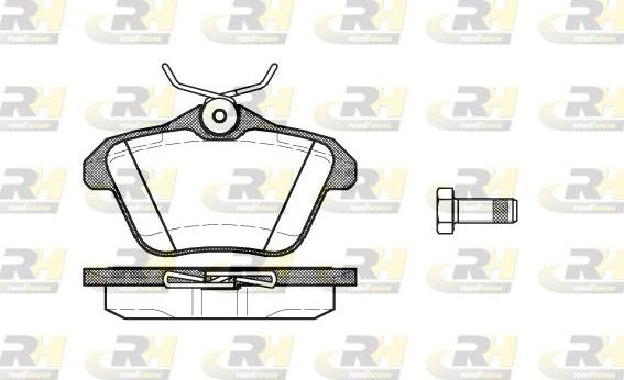 Roadhouse 2581.10 - Brake Pad Set, disc brake autospares.lv