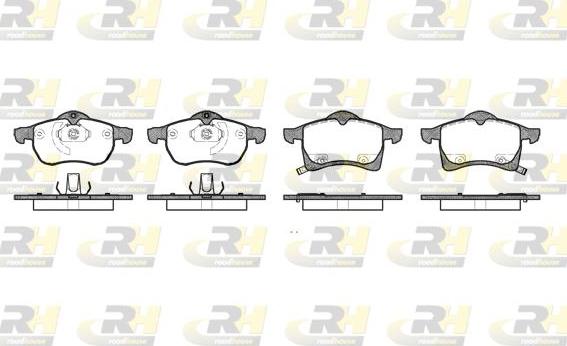 Roadhouse 2683.02 - Brake Pad Set, disc brake autospares.lv