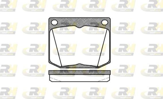 Roadhouse 2038.30 - Brake Pad Set, disc brake autospares.lv