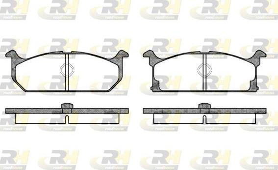 Roadhouse 2194.00 - Brake Pad Set, disc brake autospares.lv