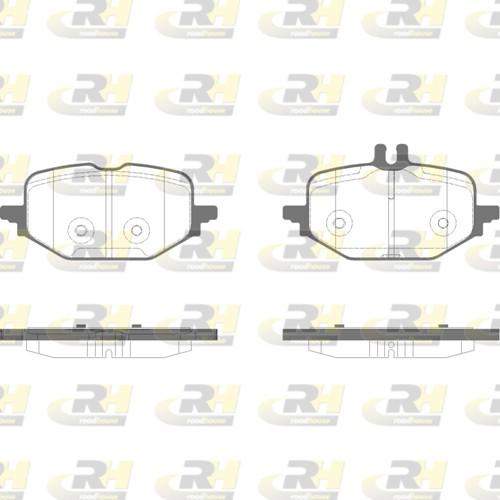 Roadhouse 21972.10 - Brake Pad Set, disc brake autospares.lv