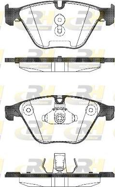 Roadhouse 21496.00 - Brake Pad Set, disc brake autospares.lv