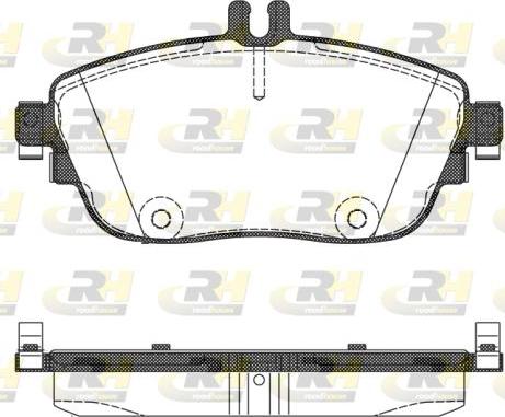 Roadhouse 21485.08 - Brake Pad Set, disc brake autospares.lv