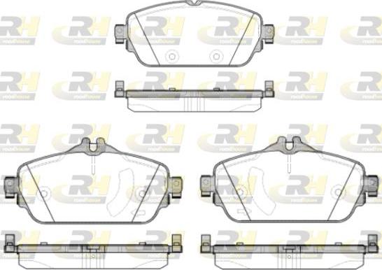 Roadhouse 21592.08 - Brake Pad Set, disc brake autospares.lv