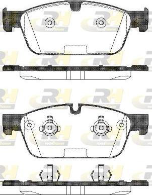 Roadhouse 21511.00 - Brake Pad Set, disc brake autospares.lv