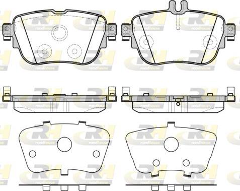 Roadhouse 21699.00 - Brake Pad Set, disc brake autospares.lv