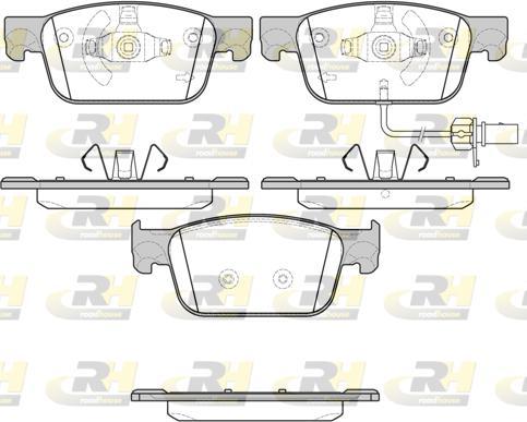 Roadhouse 21692.01 - Brake Pad Set, disc brake autospares.lv