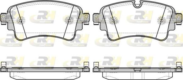 Roadhouse 21669.08 - Brake Pad Set, disc brake autospares.lv