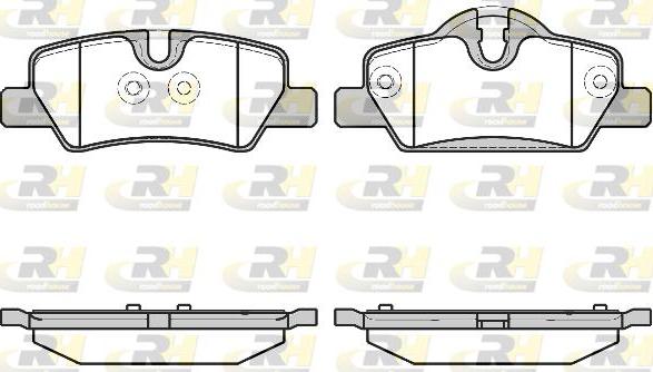 Roadhouse 21600.00 - Brake Pad Set, disc brake autospares.lv