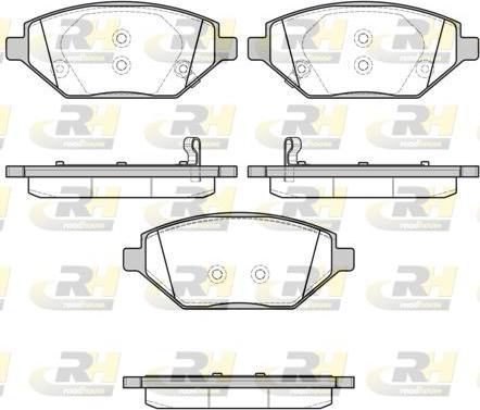 Roadhouse 21686.12 - Brake Pad Set, disc brake autospares.lv