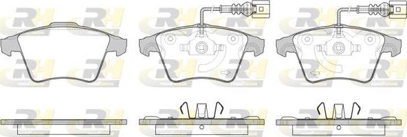 Roadhouse 21045.22 - Brake Pad Set, disc brake autospares.lv