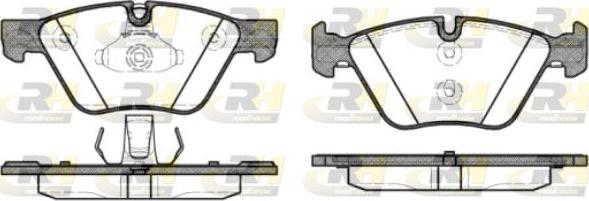 Roadhouse 21052.30 - Brake Pad Set, disc brake autospares.lv