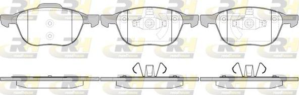 Roadhouse 21082.00 - Brake Pad Set, disc brake autospares.lv