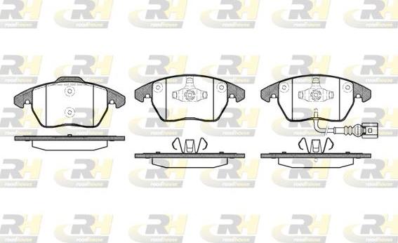 Roadhouse 21030.01 - Brake Pad Set, disc brake autospares.lv