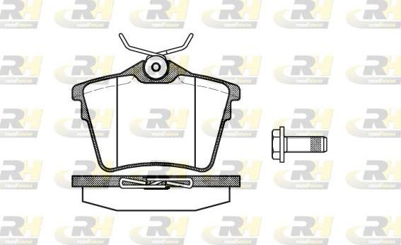 Roadhouse 21103.00 - Brake Pad Set, disc brake autospares.lv