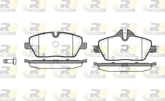 Roadhouse 21131.00 - Brake Pad Set, disc brake autospares.lv